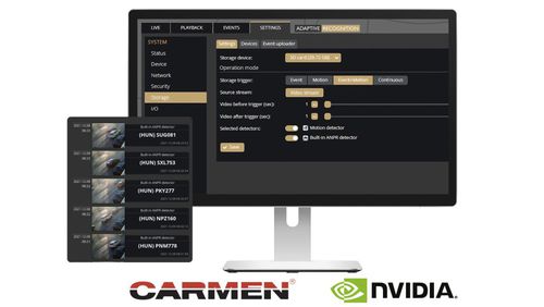 Software análisis de datos - Carmen&reg; Nano - Adaptive Recognition - de gestión de control de acceso y de seguridad / de análisis de imágenes / de supervisión