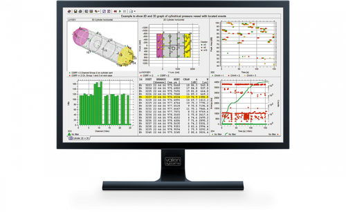 Software de análisis - AE - VALLEN SYSTÈME - análisis de datos / configuración / de adquisición de datos