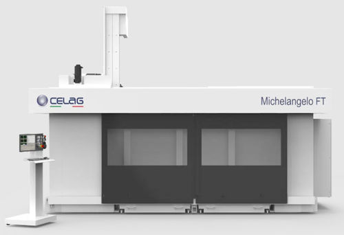 Centro de mecanizado CNC 5 ejes - MICHELANGELO FT - Celag Srl - vertical / para compuestos / para resina