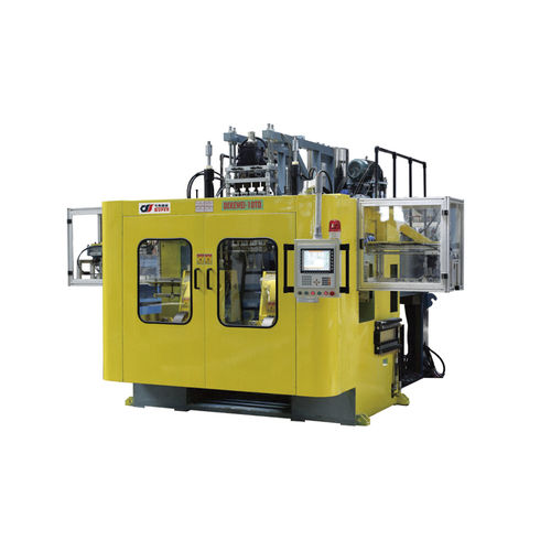 Extrusora sopladora - DKW-10T - Dongguan JinJun Machinery Co., Ltd. - para PP / para PE / para PVC
