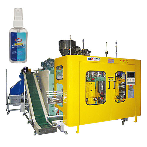 Extrusora sopladora - Dongguan JinJun Machinery Co., Ltd. - para botellas / para aplicaciones médicas