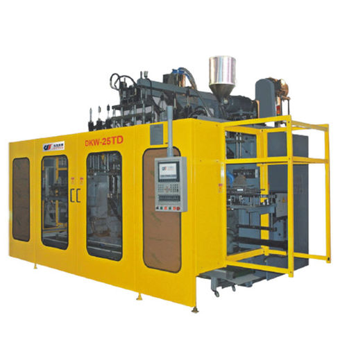 Extrusora sopladora - DKW-25T - Dongguan JinJun Machinery Co., Ltd. - para PP / para PE / para botellas