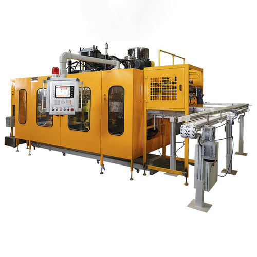 Extrusora sopladora - DKB-10L - Dongguan JinJun Machinery Co., Ltd. - para PP / para PE / para PVC