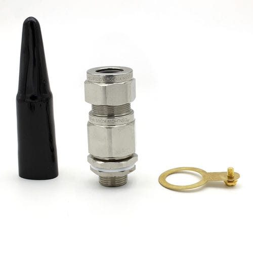 Prensaestopas antideflagrante - JX-CW series - YUEQING JIXIANG CONNECTOR CO., LTD - de latón niquelado / de latón / IP66