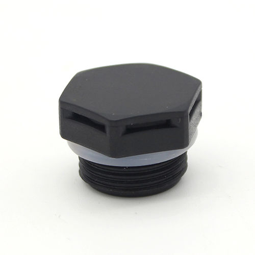 Tapón de respiradero - JX-M-NVP series - YUEQING JIXIANG CONNECTOR CO., LTD - hexagonal / roscado / de nailon