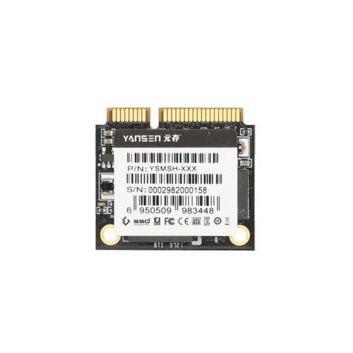 SSD SATA III - YSMSH-XXX - KingSpec - interno / mSATA / half slim