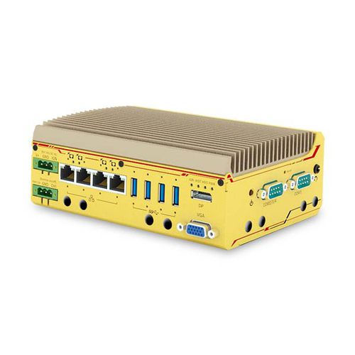Computadora embarcada - POC-551VTC - Neousys Technology - para montaje en vehículo / Quad Core / Bus CAN