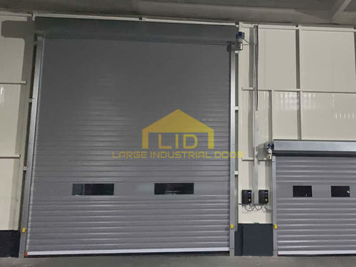 Puerta de PVC - HSR200 - Large Industrial Door Co., LTD - para cámara frigorífica / para interior / industrial