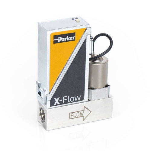 Regulador de caudal másico térmico - X-Flow - Parker Precision fluidics Division - para gas / de acero inoxidable / digital