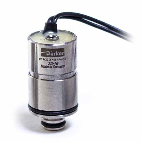 Electroválvula de cartucho - C15 - Parker Precision fluidics Division - de 2 vías / NC / aire