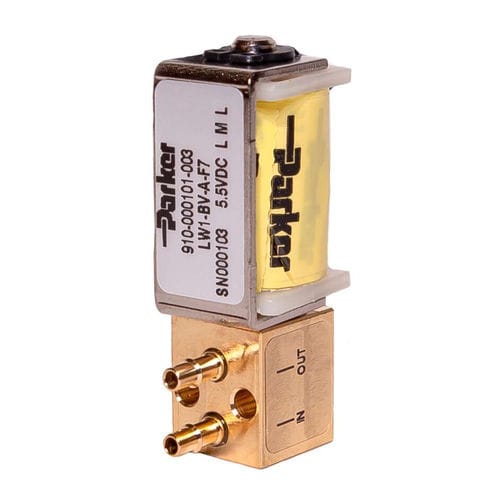 Electroválvula proporcional - MD Pro  - Parker Precision fluidics Division - de 2 vías / NC / para gas