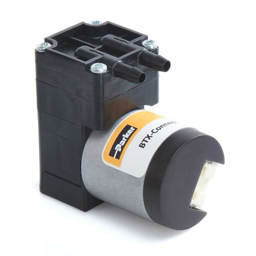 Bomba de membrana - BTX - Parker Precision fluidics Division - de aire / para gas / con motor brushless DC