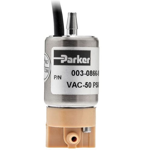 Electroválvula de 2/3 vías - 003-0 series - Parker Precision fluidics Division - NC / agua / de plástico