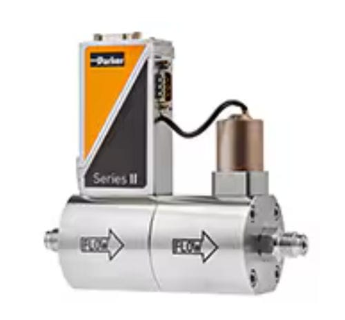 Regulador de caudal másico térmico - II - Parker Precision fluidics Division - para gas / para nitrógeno / de acero inoxidable