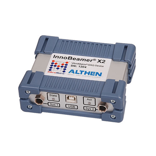 Vibrómetro para vigilancia de máquina - VibroMatrix® InnoBeamer® X2 - Althen sensors - de alta precisión / digital