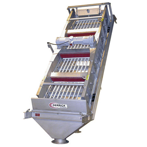 Criba por vía húmeda - HIGH SHEAR - Derrick - para productos a granel / de un nivel