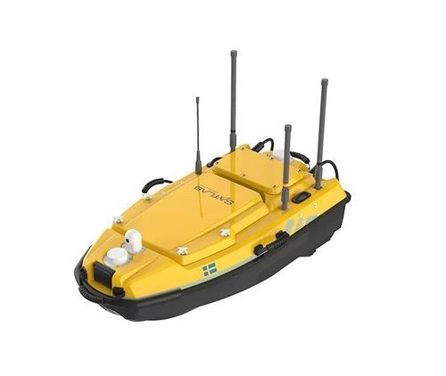 Dron acuático de multisensores - HydroBoat 1200 GEN2 - SatLab Geosolutions AB - de control batimétrico / autónomo / para barridos hidrográficos