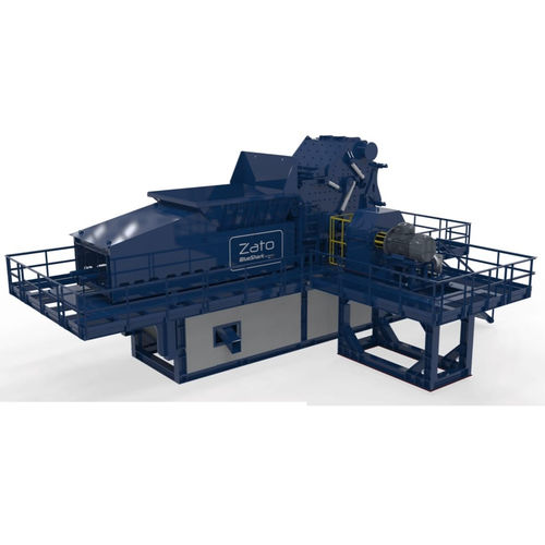 Molino de desechos - Blue Shark FP  - ZATO srl Unipersonale - para metales / de martillos / horizontal