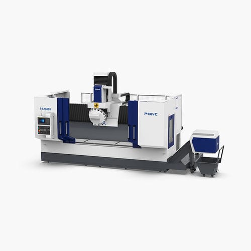 Centro de mecanizado para perfiles - PA series - PONC CNC - 3 ejes / vertical / para aluminio