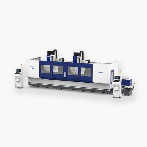 Centro de mecanizado 3 ejes - PA4900S-2W - PONC CNC - vertical / para aluminio / BT 30