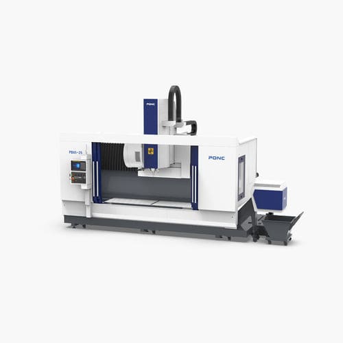 Centro de mecanizado 3 ejes - PB65 series - PONC CNC - vertical / para acero / para aluminio