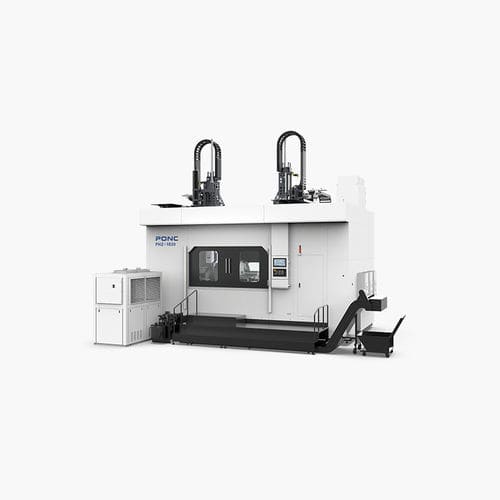 Centro de mecanizado CNC 4 ejes - PHZ-1830 - PONC CNC - vertical / de pórtico / con mesa rotativa