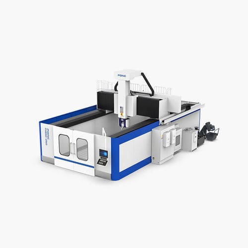 Centro de mecanizado CNC 5 ejes - PHB5D-2540/60/80 - PONC CNC - vertical / de aleación de aluminio / para acero
