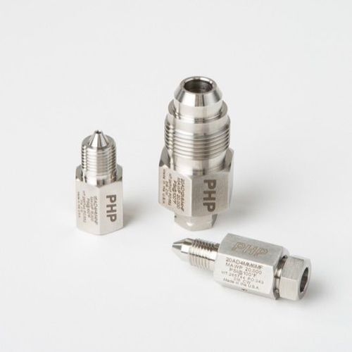Adaptador hidráulico hembra - Precision High Pressure - macho / de acero inoxidable / recto
