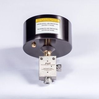 Válvula de aguja - Precision High Pressure - con control neumático / para agua / para gas