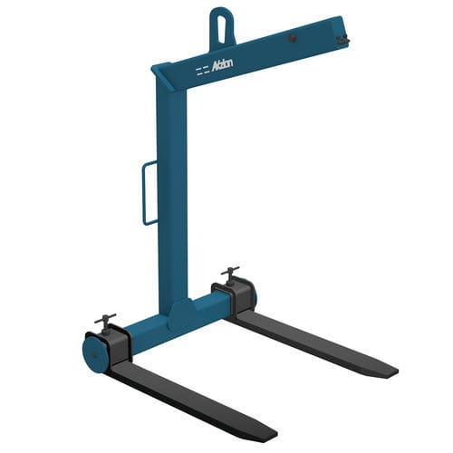 Horquilla para palets reglable - Axzion GmbH - para cajas / para manguera / para la manipulación de paletas