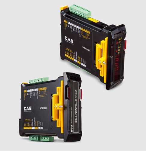 Transmisor de peso con salida analógica - WTM series - CAS - Ethernet / montado sobre carril DIN / rápido