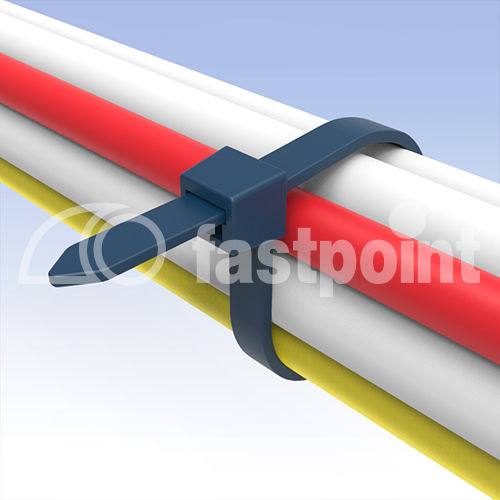 Sujetacables de plástico - 1319 series - Fastpoint Srl - detectables por detector de metales