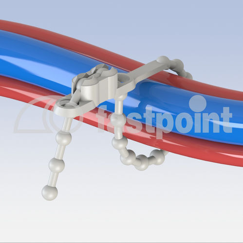 Sujetacables de plástico - 10726EA00 - Fastpoint Srl - de cuentas
