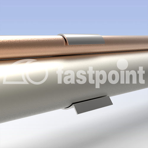 Abrazadera para tubo - 1242 series - Fastpoint Srl