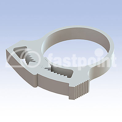 Abrazadera de apriete de plástico - 6 series - Fastpoint Srl - de perno / doble