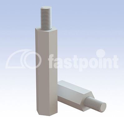 Espaciador de plástico - 5691AA00 - Fastpoint Srl - hexagonal
