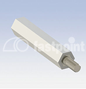 Espaciador de plástico - 10493AA0215.0 - Fastpoint Srl - hexagonal