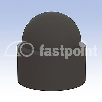 Capuchón redondo - 40 series - Fastpoint Srl - de polietileno de baja densidad (PEBD) / para tuerca / de protección