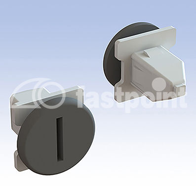 Pestillo de 1/4 de vuelta - 8094AA01 - Fastpoint Srl - de plástico