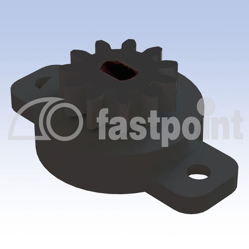 Amortiguador rotativo - 1229 series - Fastpoint Srl - mecánico / de ABS / en miniatura