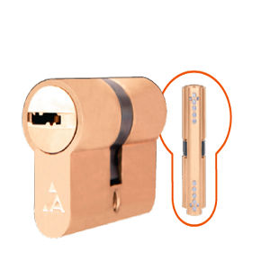 Cerradura de llave - CY-25 - Ahram security group - de leva / para puerta / de latón