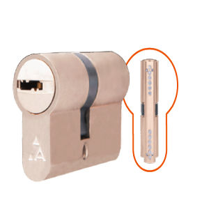 Cerradura de llave - CY-19 - Ahram security group - de leva / para puerta / de latón