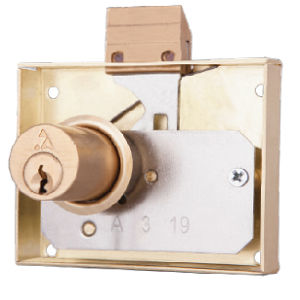 Cerradura de llave - DL-06 - Ahram security group - para cajón / para muebles de madera / de latón
