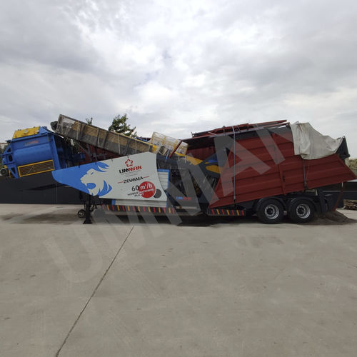 Planta de hormigón móvil - UMC 60 - Umman Concrete Batching Plants - monoaxial