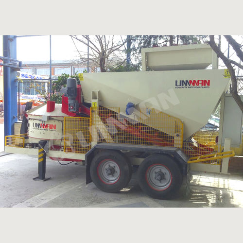 Planta de hormigón móvil - UMC 30 - Umman Concrete Batching Plants