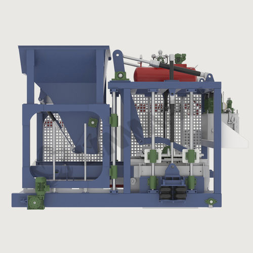 Máquina para fabricación de bloques de hormigón - Umman Concrete Batching Plants