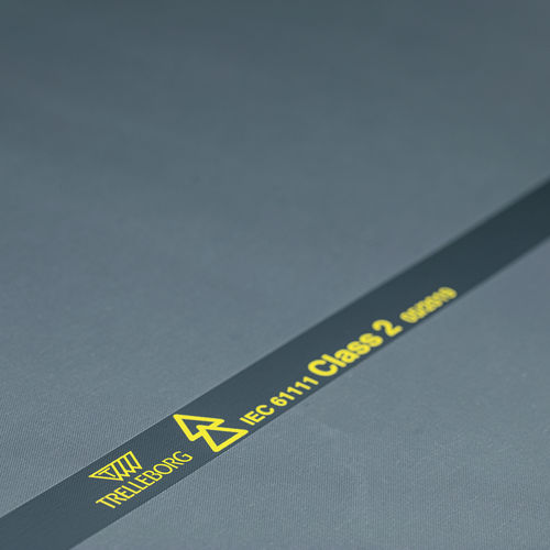 Alfombra antideslizante - ELECMAT PLUS - Trelleborg Sheeting and Matting - aislante dieléctrica / acústica / de caucho