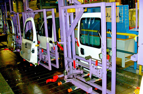 Sistema de manipulación para puerta corredera - Coutier Industrie - para puerta / de proceso / para la industria del automóvil