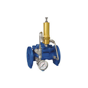 Válvula de alivio rápido - HM-SR - Tecnidro - para agua / de alta presión / para circuito de agua