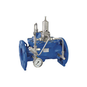 Válvula de mantenimiento de la presión - HM-SP - Tecnidro - de membrana / de control asistido / para agua